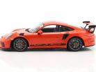 Porsche 911 (991 II) GT3 RS 2019 lava orange / silberne Felgen 1:18 Minichamps
