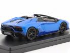 Lamborghini Aventador LP780-4 Ultimae Roadster 2021 tawaret синий 1:43 LookSmart
