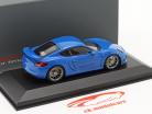 Porsche Cayman GT4 voodoo blau 1:43 Minichamps