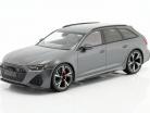 Audi RS 6 Avant (C8) Año de construcción 2019 estera gris 1:18 Minichamps