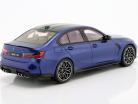 BMW M3 Competition (G80) Byggeår 2021 portimao blå metallisk 1:18 TrueScale