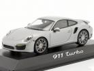 Porsche 911 (991) Turbo Año de construcción 2013 plata 1:43 Minichamps