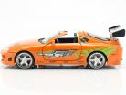 Brian's Toyota Supra 1995 Fast & Furious (2001) sæt 1:24 Jada Toys