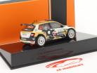 Skoda Fabia Rally2 EVO #20 vinder WRC2 samle Monza 2021 Mikkelsen, Hall 1:43 Ixo