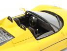 Ferrari F50 Cabrio Byggeår 1995 gul 1:18 KK-Scale