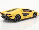 Lamborghini Countach LPI 800-4 建設年 2022 黄色 1:18 Maisto
