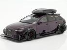 Audi RS 6 Avant (C7) Body Kit 2018 purple 1:18 GT-Spirit