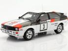 Audi Quattro #3 vinder Rallye 1000 Lakes 1982 Mikkola, Hertz 1:18 Ixo