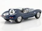 Jaguar D-Type #4 vencedora 24h LeMans 1956 Sanderson, Flockhart 1:18 CMR