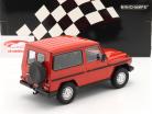 Mercedes-Benz G-Modell kort (W460) Byggeår 1980 rød 1:18 Minichamps