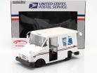 United States Postal Service (USPS) mail vehicle (LLV) white 1:18 Greenlight