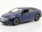 Mercedes-Benz EQS Sedan Byggeår 2022 mørkeblå metallisk 1:24 Maisto