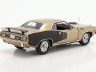 Plymouth Hemi Cuda Super Track Pack 1971 golden brown / black 1:18 GMP