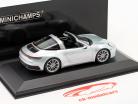 Porsche 911 (992) Targa 4S Byggeår 2020 dolomit sølv 1:43 Minichamps