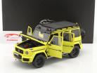 Brabus clase g Mercedes-Benz AMG G63 2020 amarillo / negro 1:18 Almost Real