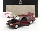 Mercedes-Benz 300 CE-24 Coupe (C124) Construction year 1988-1992 almandine red 1:18 Norev