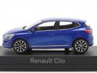 Renault Clio Baujahr 2019 blau metallic 1:43 Norev