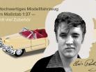 Elvis Presley Advent Calendar: Cadillac Eldorado 1953 yellow 1:37 Franzis
