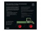 Unimog Adventskalender: Mercedes-Benz Unimog U 406 1977 grøn 1:43 Franzis