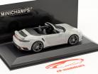 Porsche 911 (992) Turbo S Convertible year 2020 chalk 1:43 Minichamps