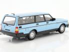 Volvo 240 GL Break 建設年 1986 ライトブルー メタリック 1:18 Minichamps