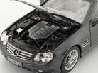 Mercedes-Benz AMG SL 55 (R230) Baujahr 2001-2006 obsidianschwarz 1:18 Norev