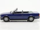 BMW 325i (E30) コンバーチブル 建設年 1985 青い メタリック 1:18 Model Car Group