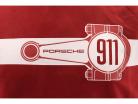 Porsche Pullover con cappuccio Biella Borgogna