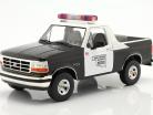 Ford Bronco Oklahoma Highway Patrol 1996 Blanco / negro 1:18 Greenlight