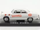 Ford year 1949 Tournament of Thrills Show Car white / orange 1:43 Greenlight
