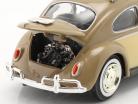 Volkswagen VW Escarabajo Año de construcción 1966 Con Barra de techo marrón claro 1:24 MotorMax
