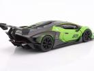 Lamborghini Essenza SCV12 Byggeår 2021 grøn / sort 1:24 Bburago