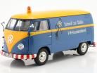 Volkswagen VW T1b Kastenwagen VW-Kundendienst blau / gelb 1:18 Schuco