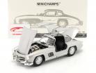 Mercedes-Benz 300 SL Gullwing (W198 I) 建設年 1954 銀 1:18 Minichamps