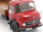 Mercedes-Benz L911 camion à plateau Avec Des plans rouge rubis 1:18 Schuco