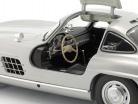 Mercedes-Benz 300 SL Gullwing (W198 I) Byggeår 1954 sølv 1:18 Minichamps