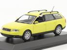 Audi A6 Avant year 1997 yellow 1:43 Minichamps
