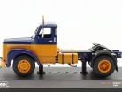 Scania 110 Super Sattelzugmaschine Baujahr 1953 blau / gelb 1:43 Ixo