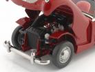 Austin Healey Sprite Spider RHD bouwjaar 1958 kers- rood 1:18 Kyosho