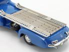 Mercedes-Benz racing transporter "the blue Wonder" year 1955 blue 1:18 WERK83