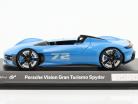 Porsche Vision Grand Turismo Spyder blå / hvid 1:43 Spark