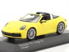 Porsche 911 (992) Targa 4S Año de construcción 2020 carreras amarillo 1:43 Minichamps