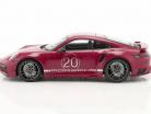 Porsche 911 (992) Turbo S Sport Design Paket Construction year 2021 red 1:18 Minichamps