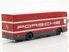 Mercedes-Benz O 317 Race truck Porsche Motorsport red 1:43 Schuco