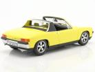 VW-Porsche 914/6 2.0 建设年份 1973 黄色 1:18 Norev