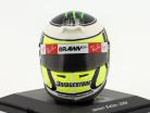 Jenson Button #22 Brawn GP fórmula 1 Campeón mundial 2009 casco 1:5 Spark Editions / 2. elección