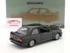 BMW M3 (E30) bouwjaar 1987 zwart metalen 1:18 Minichamps