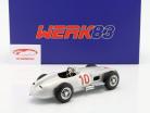 J.M. Fangio Mercedes-Benz W196 #10 gagnant Belgique GP formule 1 Champion du monde 1955 1:18 WERK83