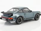 Porsche 911 Turbo 3.3 year 1988 blue-grey metallic 1:18 Norev