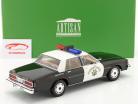 Chevrolet Caprice motorvejspolitiet Californien Byggeår 1989 1:18 Greenlight